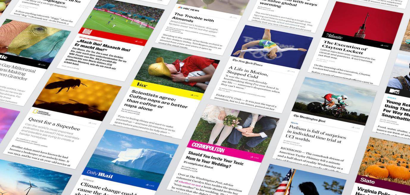 A list of facebook instant articles 