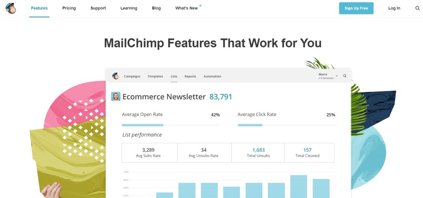 Email marketing tools - Mailchimp